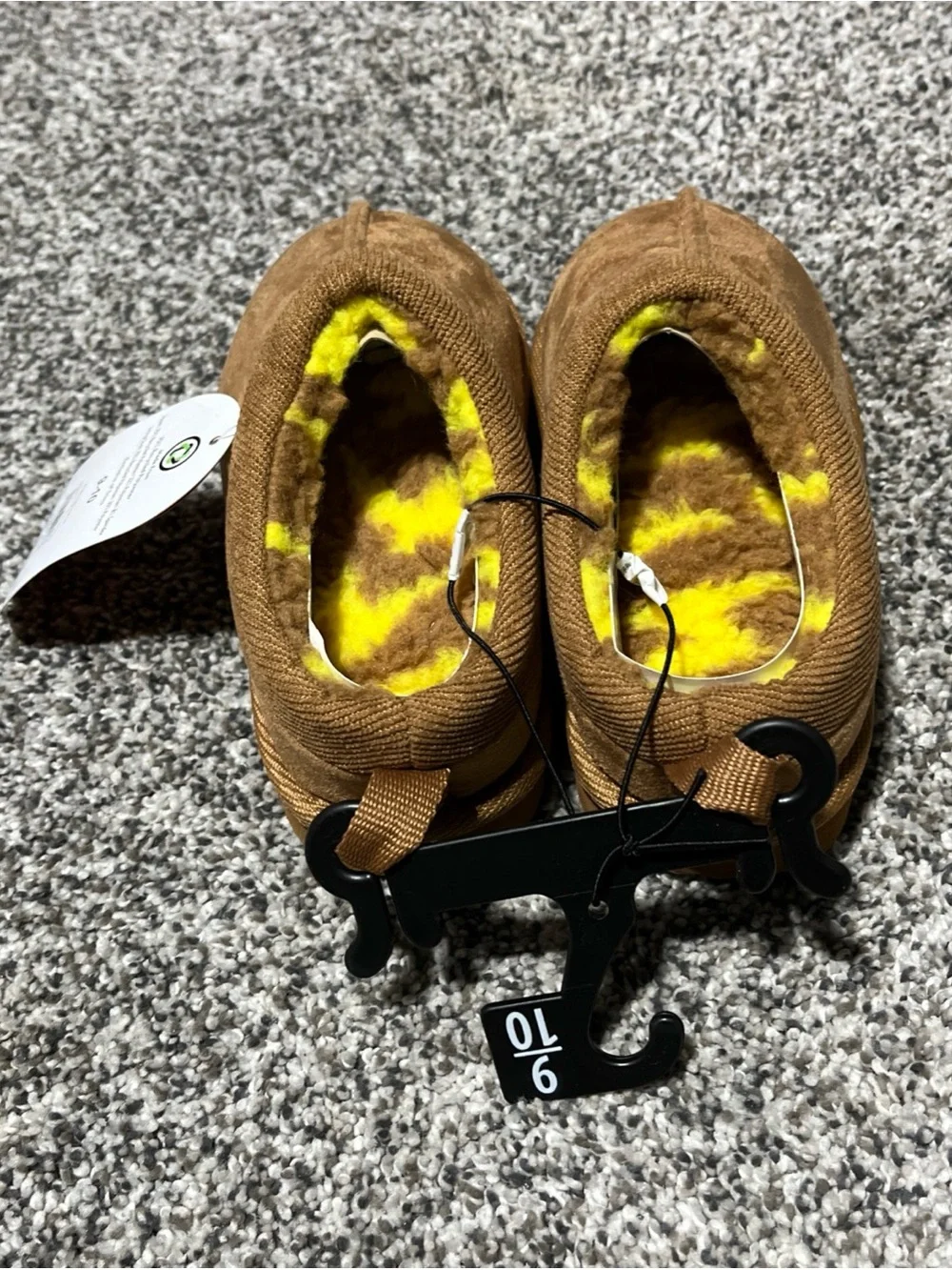 NWT Wonder Nation Toddler Girls Slippers Clog Cozy Sz 9-10